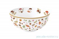 Салатник 15 х 8 см 600 мл &quot;Грибы и листья /Autumn Breeze&quot; / 362287