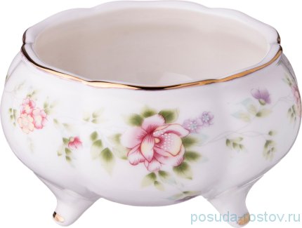 Розетка 11 х 11 х 6,5 см на 3-х ножках &quot;екатерина&quot; / 192057