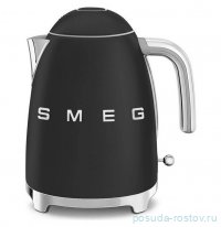 Чайник 1,7 л электрический чёрный матовый &quot;Smeg&quot; / 328597