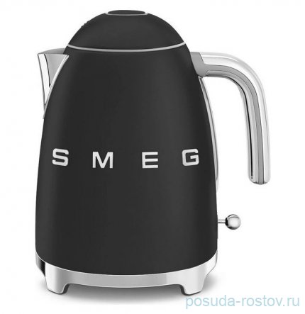 Чайник 1,7 л электрический чёрный матовый &quot;Smeg&quot; / 328597