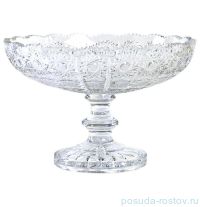 Ваза для фруктов 25,5 см н/н &quot;Хрусталь резной&quot; / 152678