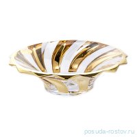 Ваза для фруктов 21 см &quot;Пикадилли /С золотом 2&quot; / 157071