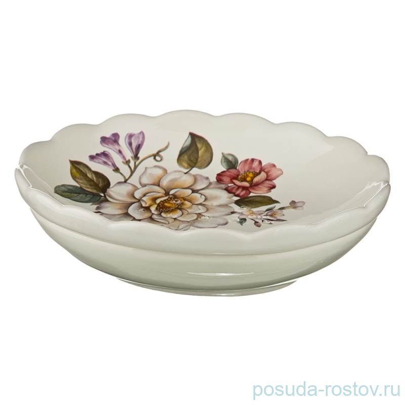 Дуршлаг 23 х 18 см "Artigianato ceramico /Весенние лепестки" / 171685