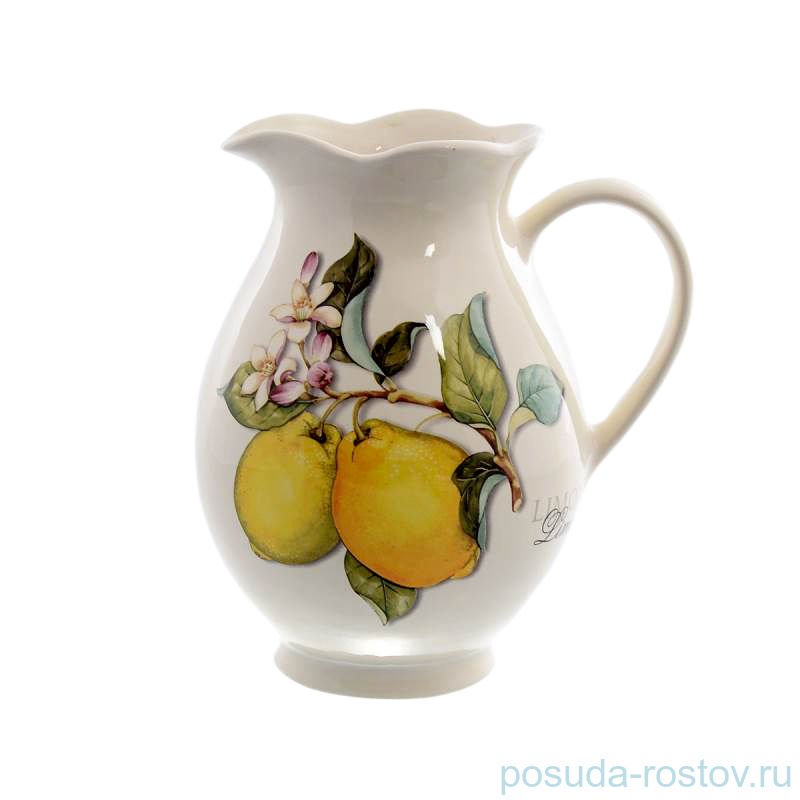 Кувшин для воды 2 л "Artigianato ceramico /Лимоны" / 156785
