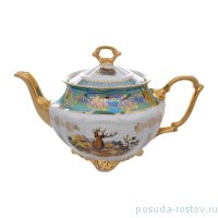 Заварочный чайник 1,1 л &quot;Мария-Тереза /Охота зеленая&quot; R-L / 277301