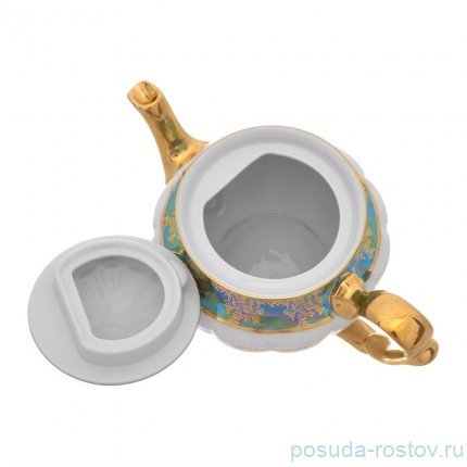 Заварочный чайник 1,1 л &quot;Мария-Тереза /Охота зеленая&quot; R-L / 277301