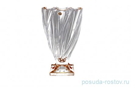 Ваза для цветов 33 см н/н &quot;Ponti /Золото&quot; / 117544