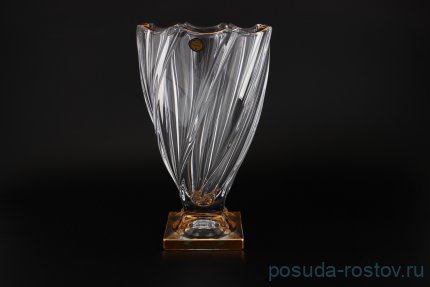 Ваза для цветов 33 см н/н &quot;Ponti /Золото&quot; / 117544