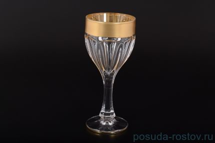 Бокалы для белого вина 190 мл 6 шт &quot;Сафари /Матовое золото&quot; / 124820