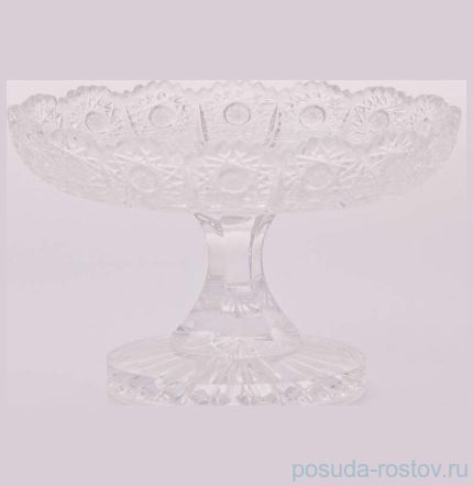 Вазочка 15 см н/н &quot;Хрусталь резной&quot; / 052492