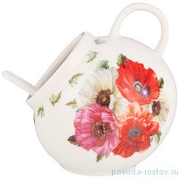 Солонка 10 х 5 см с ложкой &quot;Маки&quot; / 263481
