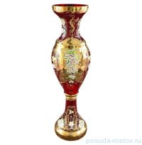 Ваза для цветов 110 см напольная &quot;Лепка красная /87272&quot; E-V / 065022