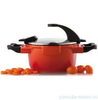 Кастрюля 16 см с крышкой 1,5 л &quot;Virgo Orange&quot; / 162479
