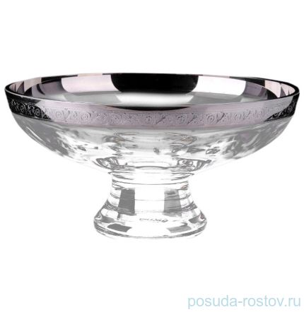 Ваза для конфет 20 см н/н &quot;Джесси /Платина /53318&quot; / 001178