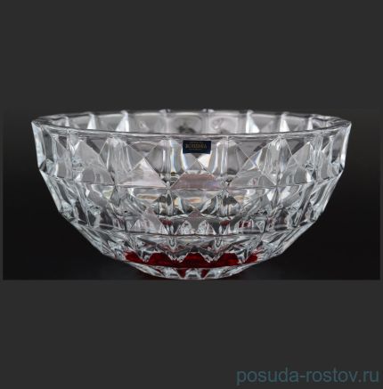 Ваза для фруктов 28 см &quot;Диаманд /Красное дно&quot; / 075753