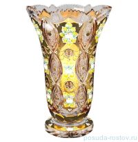 Ваза для цветов 25 см &quot;Хрусталь с золотом&quot; / 067797