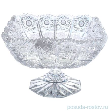 Ваза для конфет 13 см н/н &quot;Glasspo /Хрусталь резной&quot; / 071984