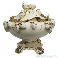 Фруктовница 36 см н/н с крышкой (подарочная упаковка) / 356901