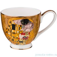 Кружка 500 мл золотая &quot;поцелуй /г. климт&quot; / 185991