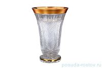 Ваза для цветов 35 см &quot;Max Crystal /Фелиция /золото&quot; / 112587