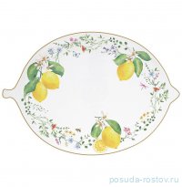 Блюдо 30 х 21,5 см овальное &quot;Цветы и лимоны /Fleurs et Citrons&quot; / 369067