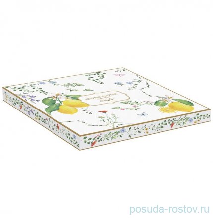Блюдо 30 х 21,5 см овальное &quot;Цветы и лимоны /Fleurs et Citrons&quot; / 369067