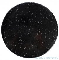 Подставка под горячее 19 см круглая темно- серая / 342901