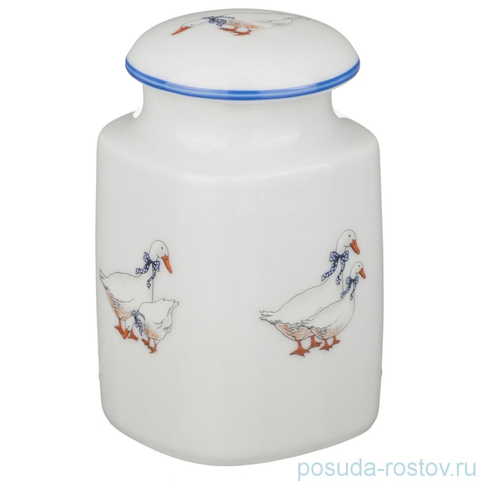 Банка для сыпучих продуктов 100 мл "Гуси" / 197604