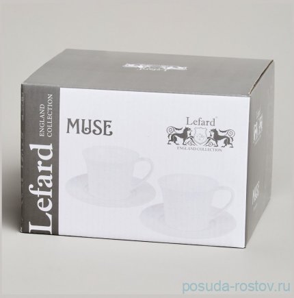 Набор чайных пар 250 мл 2 шт &quot;Muse&quot; / 370620