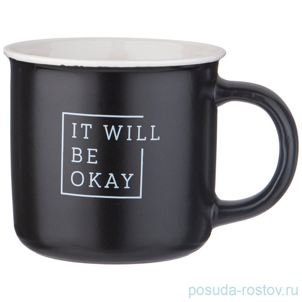 Кружка 380 мл "Positive /It will be okay" / 337425