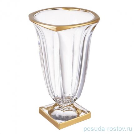Ваза для цветов 33 см н/н &quot;Магма /Матовая полоса&quot; AS Crystal / 225357