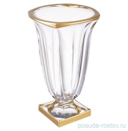 Ваза для цветов 33 см н/н &quot;Магма /Матовая полоса&quot; AS Crystal / 225357