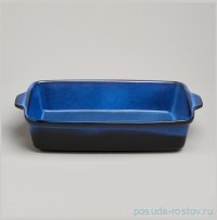 Форма для запекания 32 х 18 х 7 см прямоугольная 2 л &quot;Reactive blue&quot;  / 377620