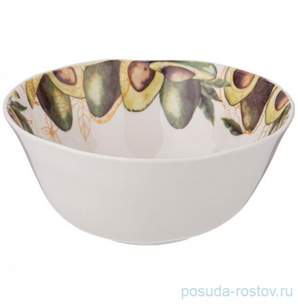 Салатник 16 х 7,5 см 650 мл &quot;avocado&quot; (4шт.) / 298385