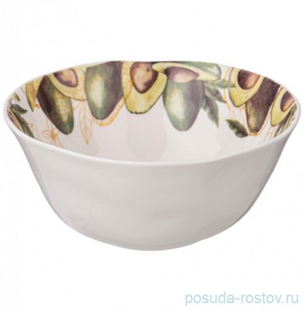 Салатник 16 х 7,5 см 650 мл &quot;avocado&quot; (4шт.) / 298385