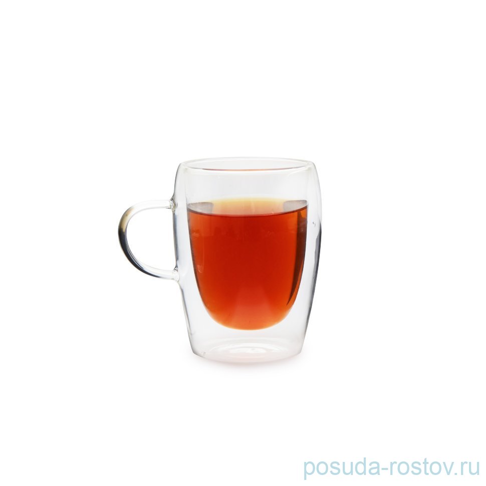 Кружки 300 мл 2 шт с двойными стенками  / 300191