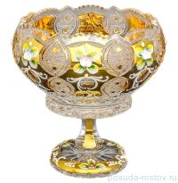 Ваза для конфет 20 см н/н &quot;Хрусталь с золотом&quot; / 029448