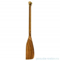 Лопатка деревянная с латунной накладкой узкая &quot;Перец&quot; / 349247