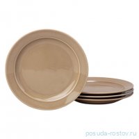 Набор тарелок десертных lefard tint 20 см (мокко) 4 шт. / 348168