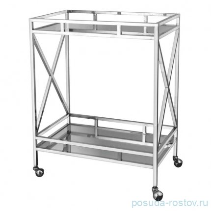 Тележка сервировочная,нержавеющая сталь 75*45*97 см.  P.L.--Hotelware / 367681