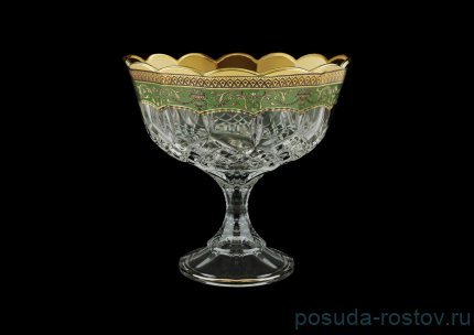 Ваза для конфет 18 см н/н &quot;Опера /Империя зелёная&quot; / 069976