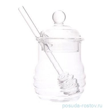 Банка для меда 250 мл со стеклянной ложкой &quot;Comfort /Repast&quot; / 269105