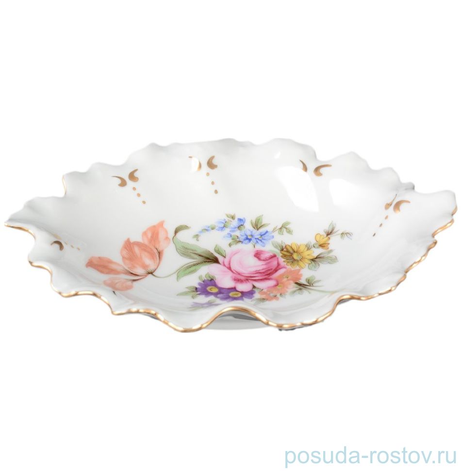 Салатник 17 см волна "Корона /Полевой цветок" / 042563