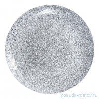 Тарелка обеденная shine silver 27 см (4шт.) / 360451
