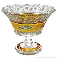 Ваза для конфет 20,5 см н/н &quot;Хрусталь с золотом&quot; / 096531