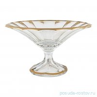 Фруктовница 34 см н/н &quot;Doge /Матовое золото&quot; AS Crystal / 296346