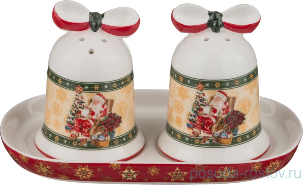 Набор для специй 3 предмета "Christmas Collection /Санта-Клаус" / 192317