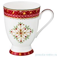 Кружка 300 мл &quot;christmas collection /снежинка красная&quot; / 192443