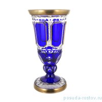 Ваза для цветов 40 см &quot;Антик /Синий /золото&quot; / 142991