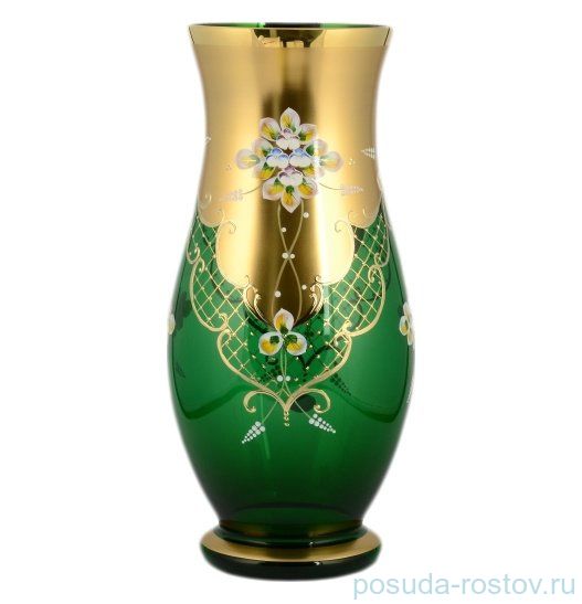 Ваза для цветов 40 см "Лепка зеленая" B-L / 096720